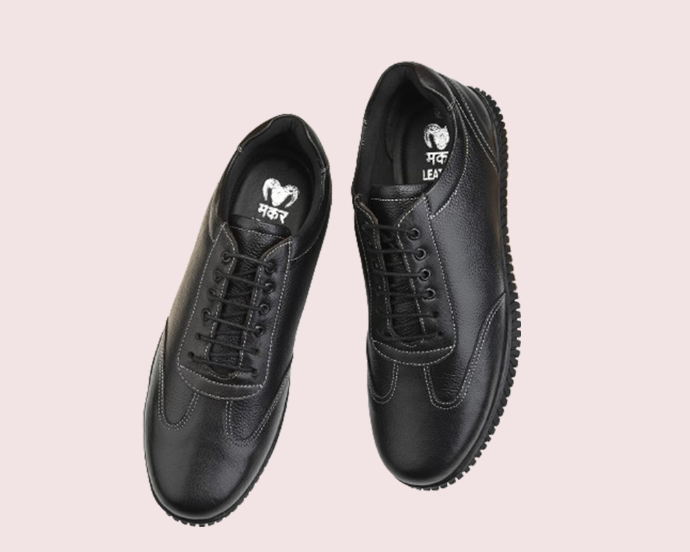 Mens Leather Lace Up Boots
 Images