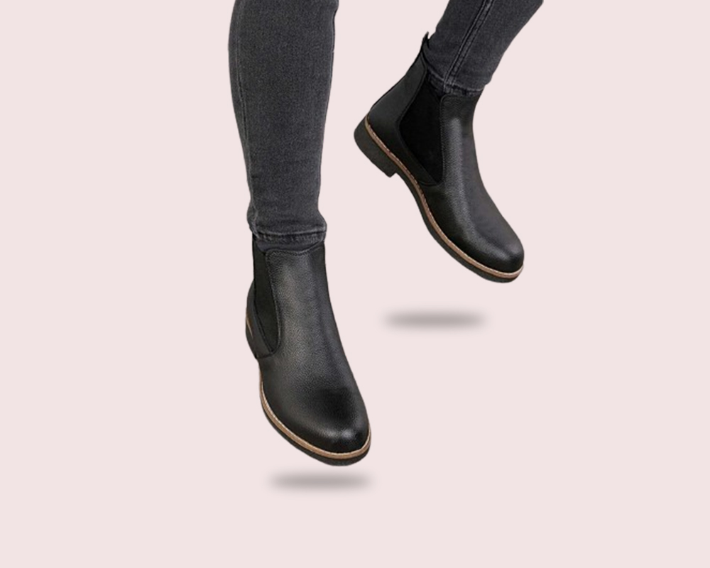 Men Chelsea Leather Shoes
 Images